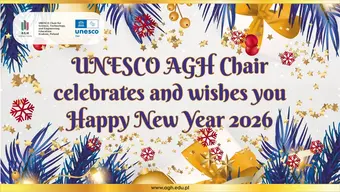 Baner z życzeniami Szczęśliwego Nowego Roku 2026